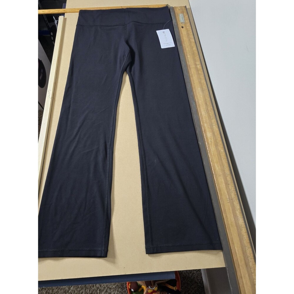 ATHLETA Elation Ultra High Rise Straight Leg Pant NWT - X-Large Black #981680